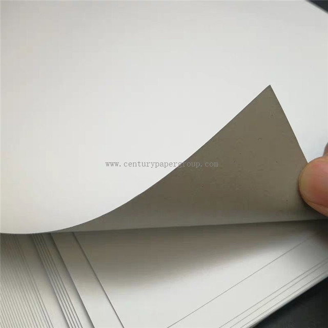 Paper Board Grey Back Coated Paper Superior Manufacturer Gsm Duplex