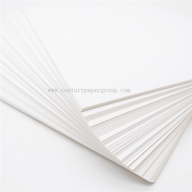 Sbs White Cardboard 300GSM 350GSM C1s Offset Printing Paper Board from