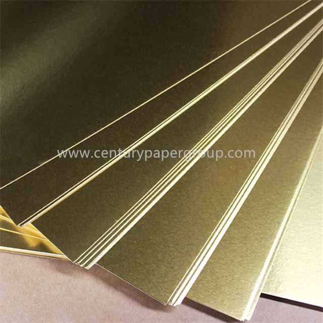 Gold Silver Foil Paper Sheet for Box Package from China manufacturer